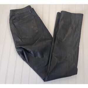 J Brand Pencil Leg Venom Jeans Coated Black - Size Women's 30